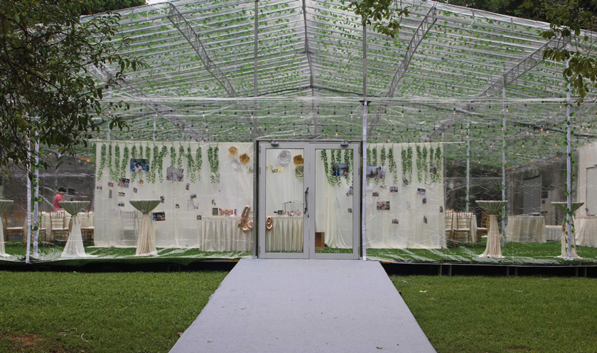 Transparent Tentage Rental Singapore
